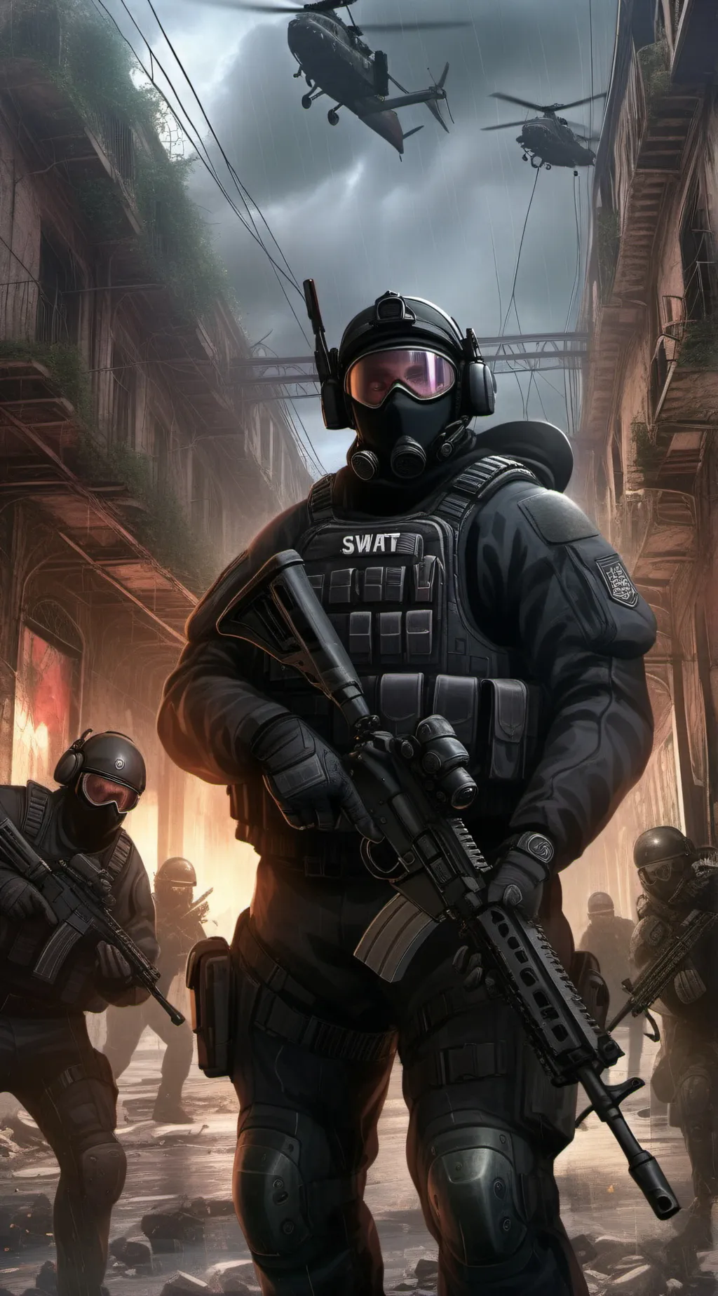 ai character: The criminal war background