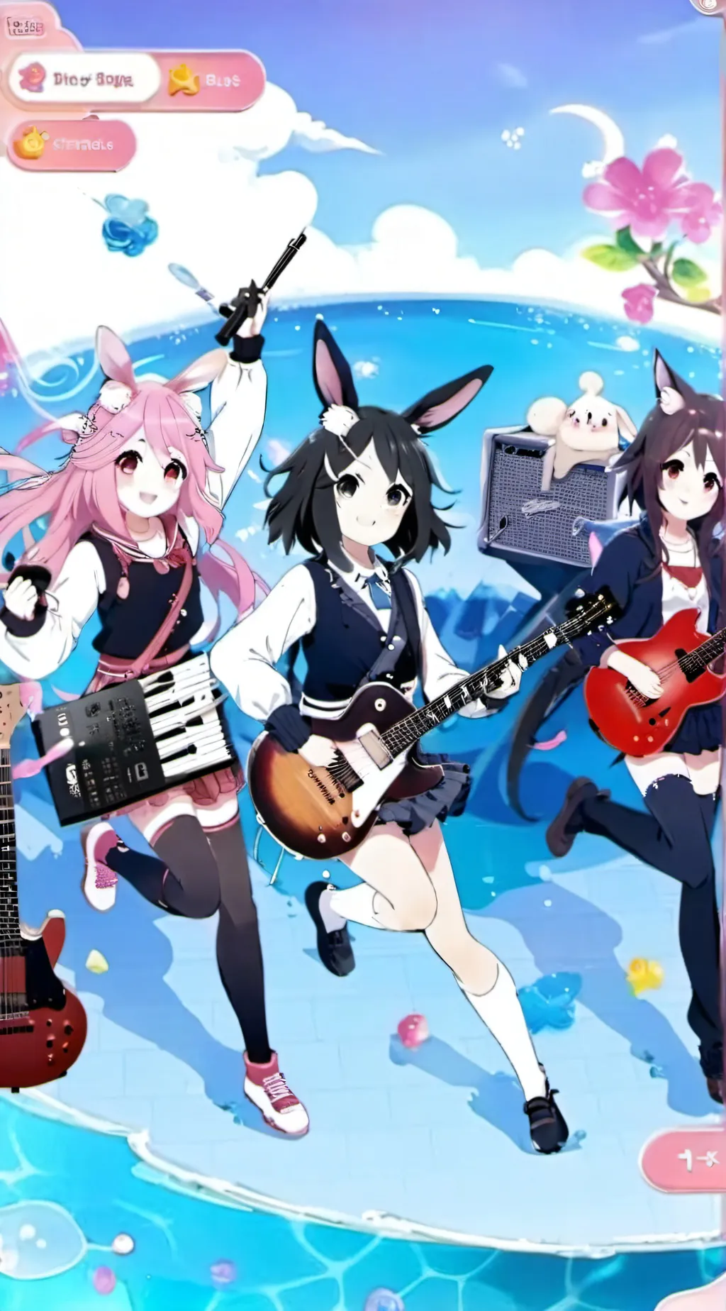 ai character: Show by Rock background