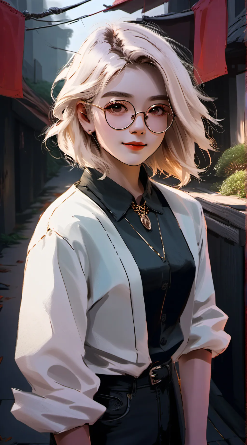ai character: may saphire background