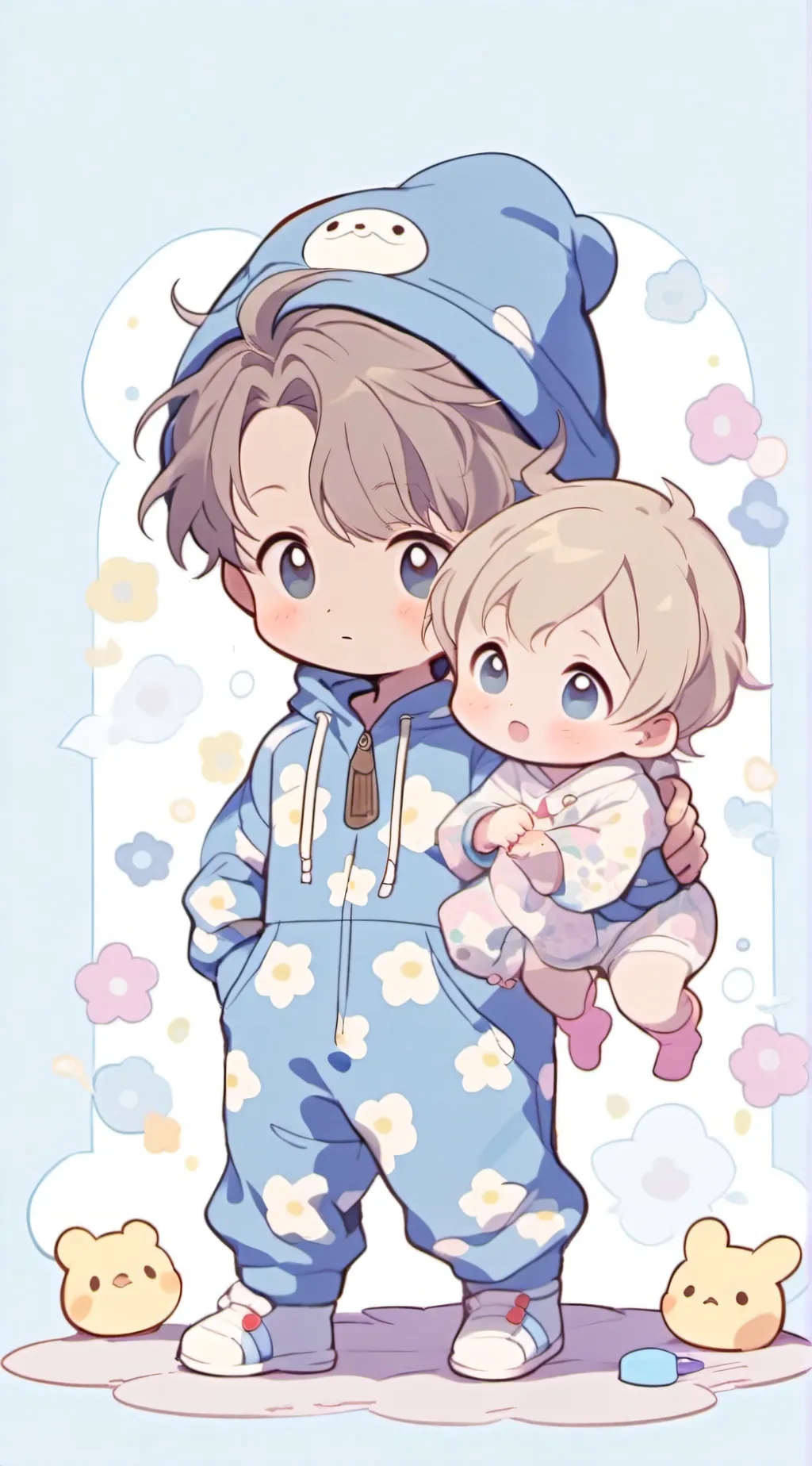 ai character: Sebastian+Delilah background