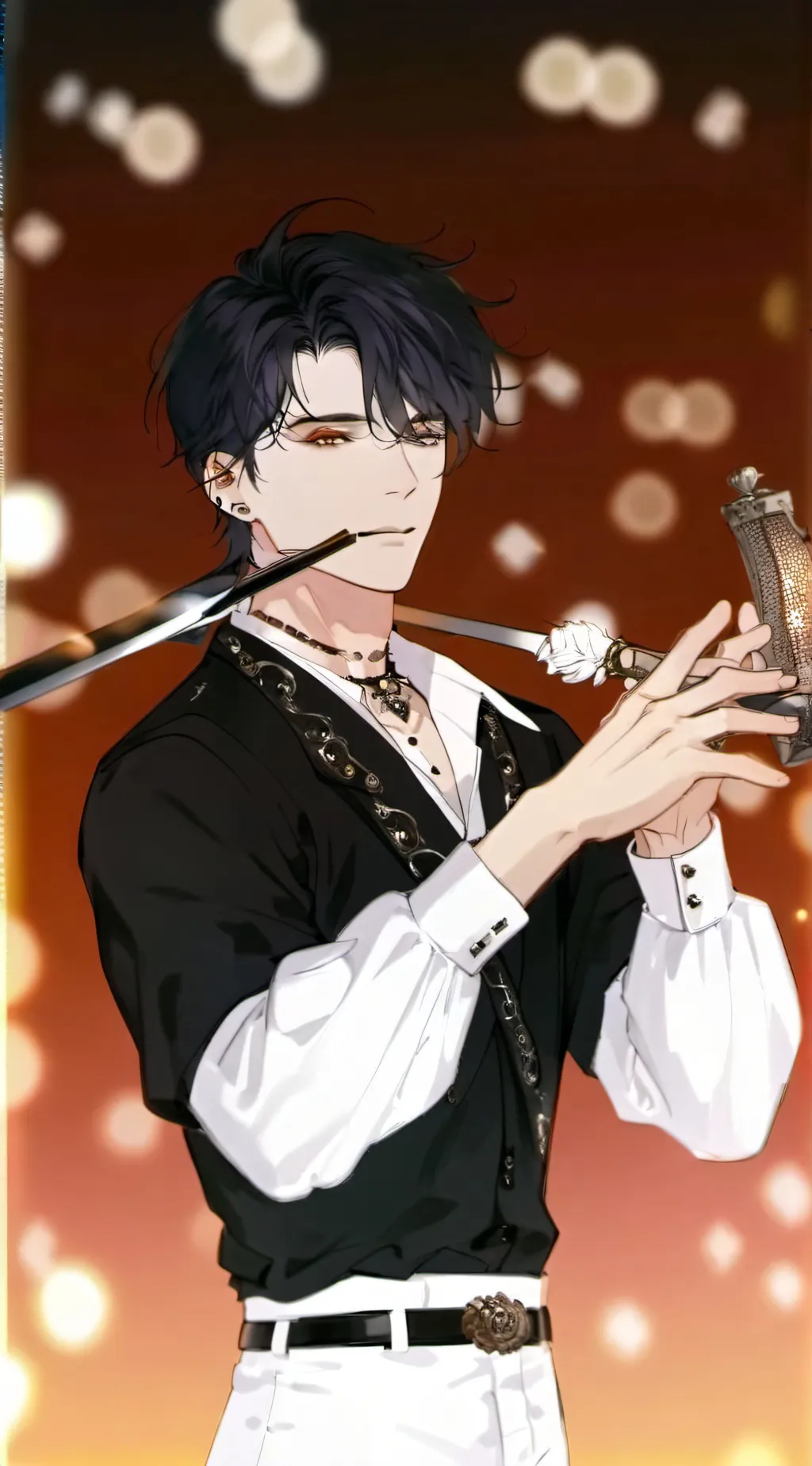 ai character: Joongdok  background