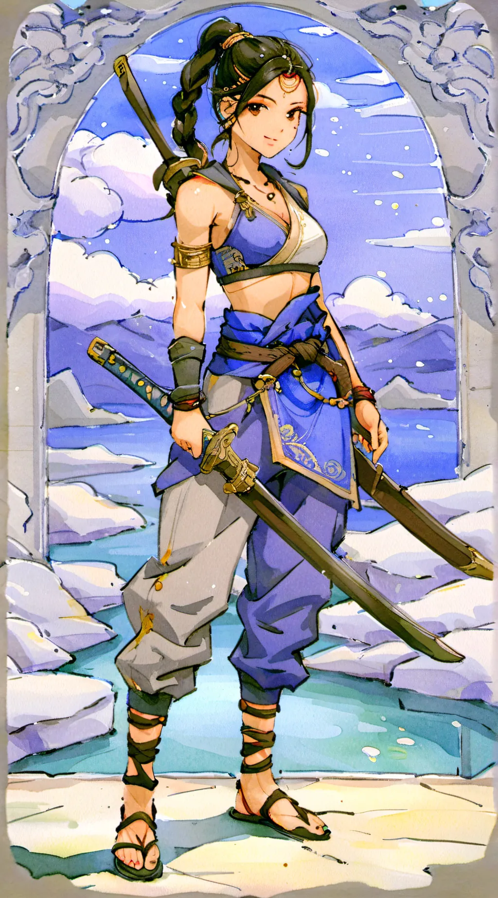 ai character: Yuki background