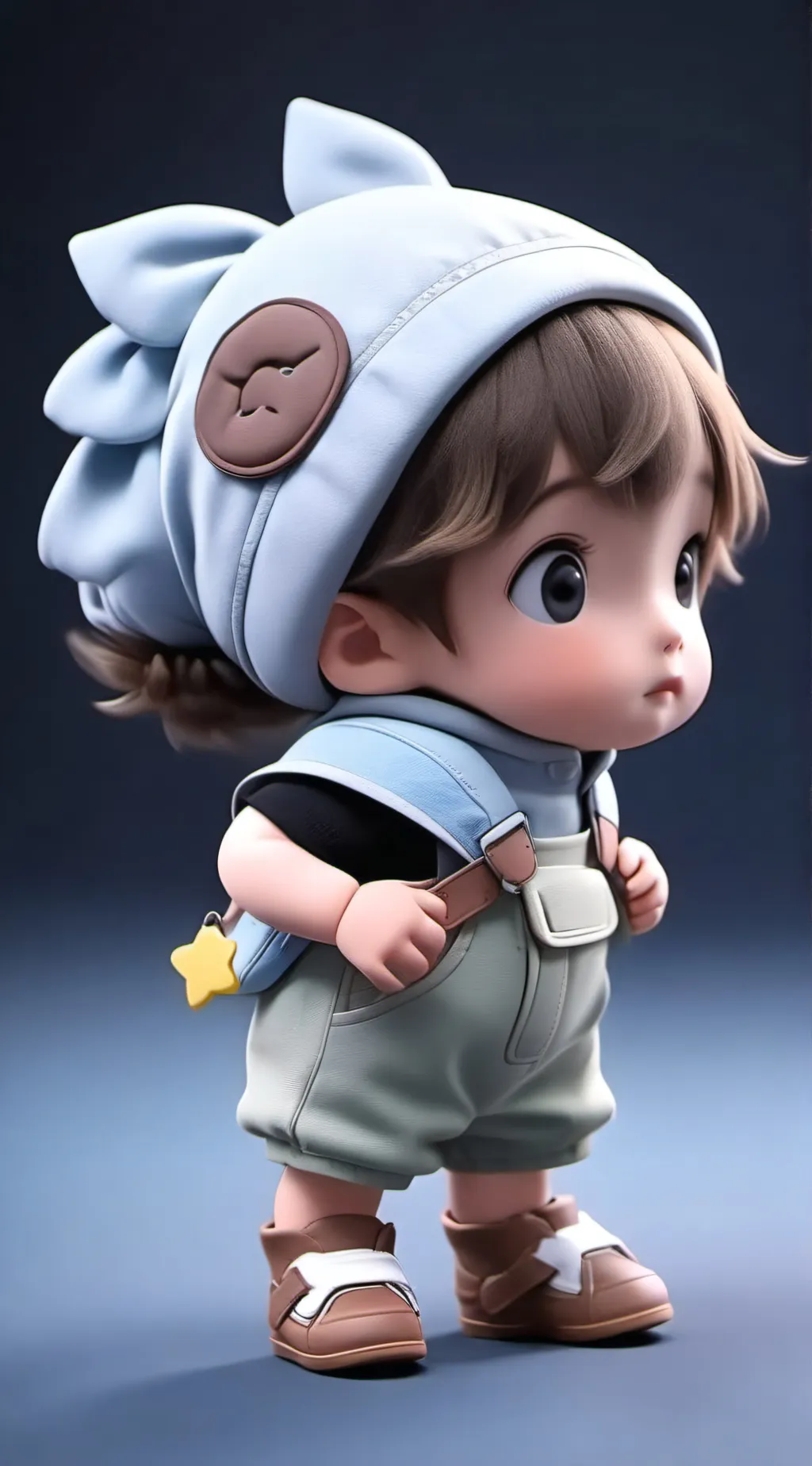 ai character: diapers background