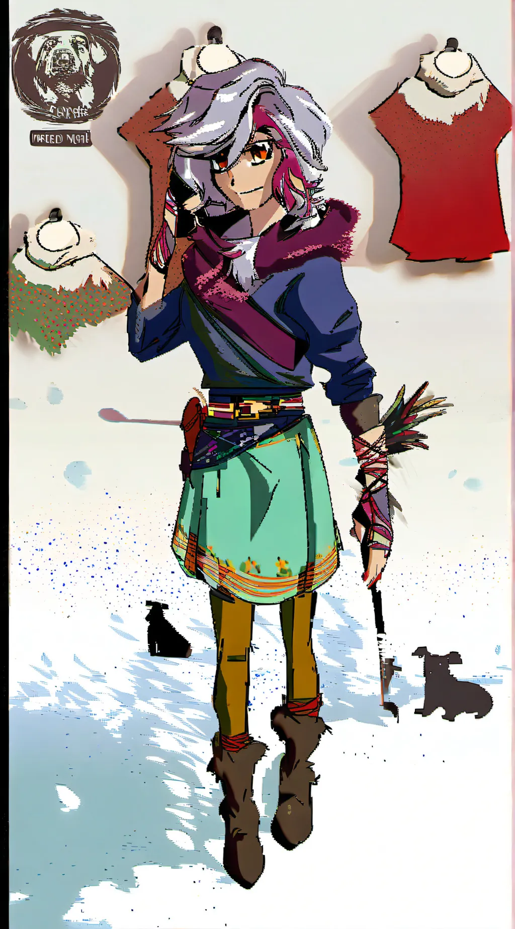 ai character: digday shapeshifte background