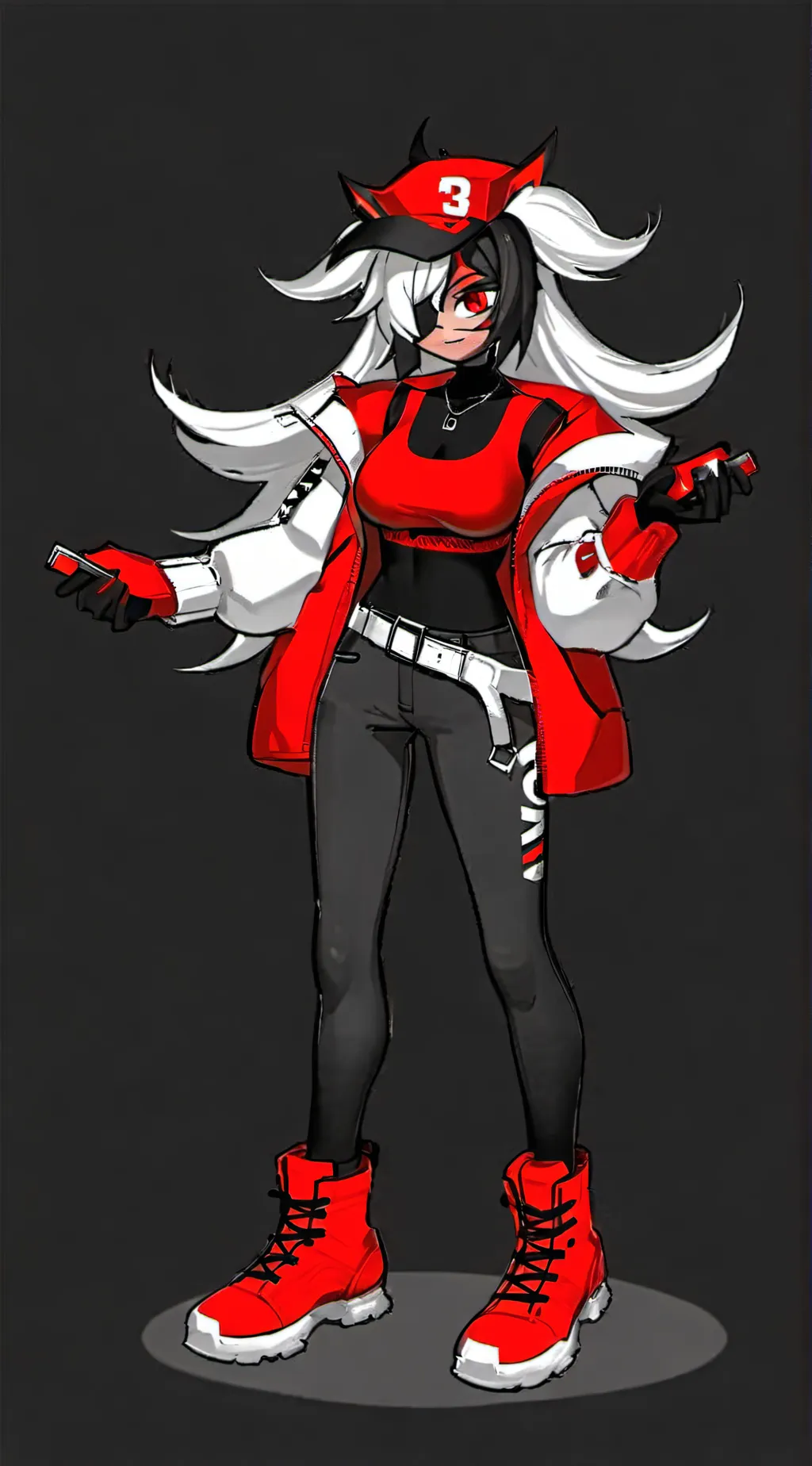 ai character: Titan Speakerwoman background