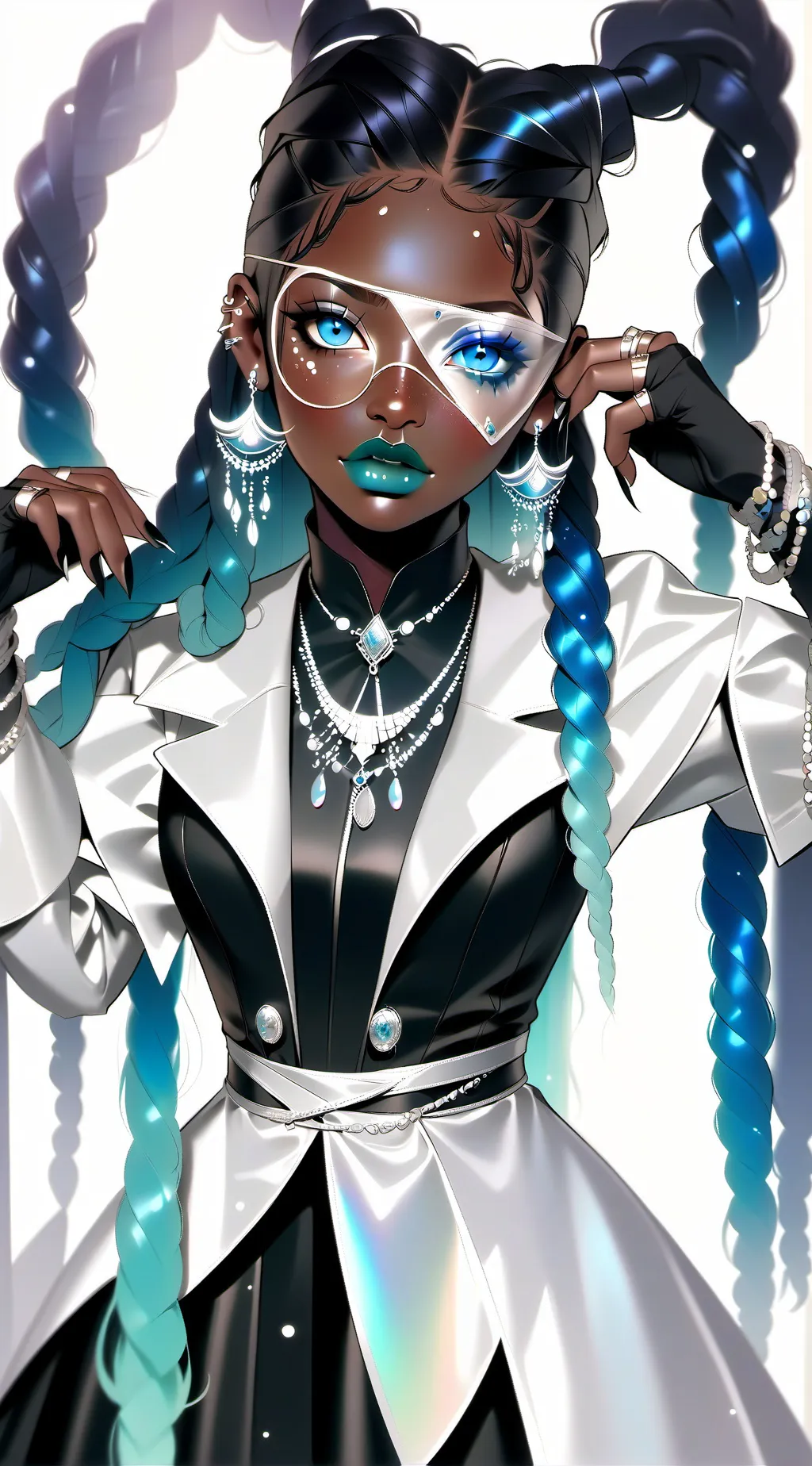 ai character: Iridia  background