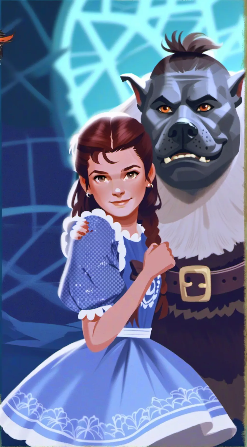 ai character: skyla  background