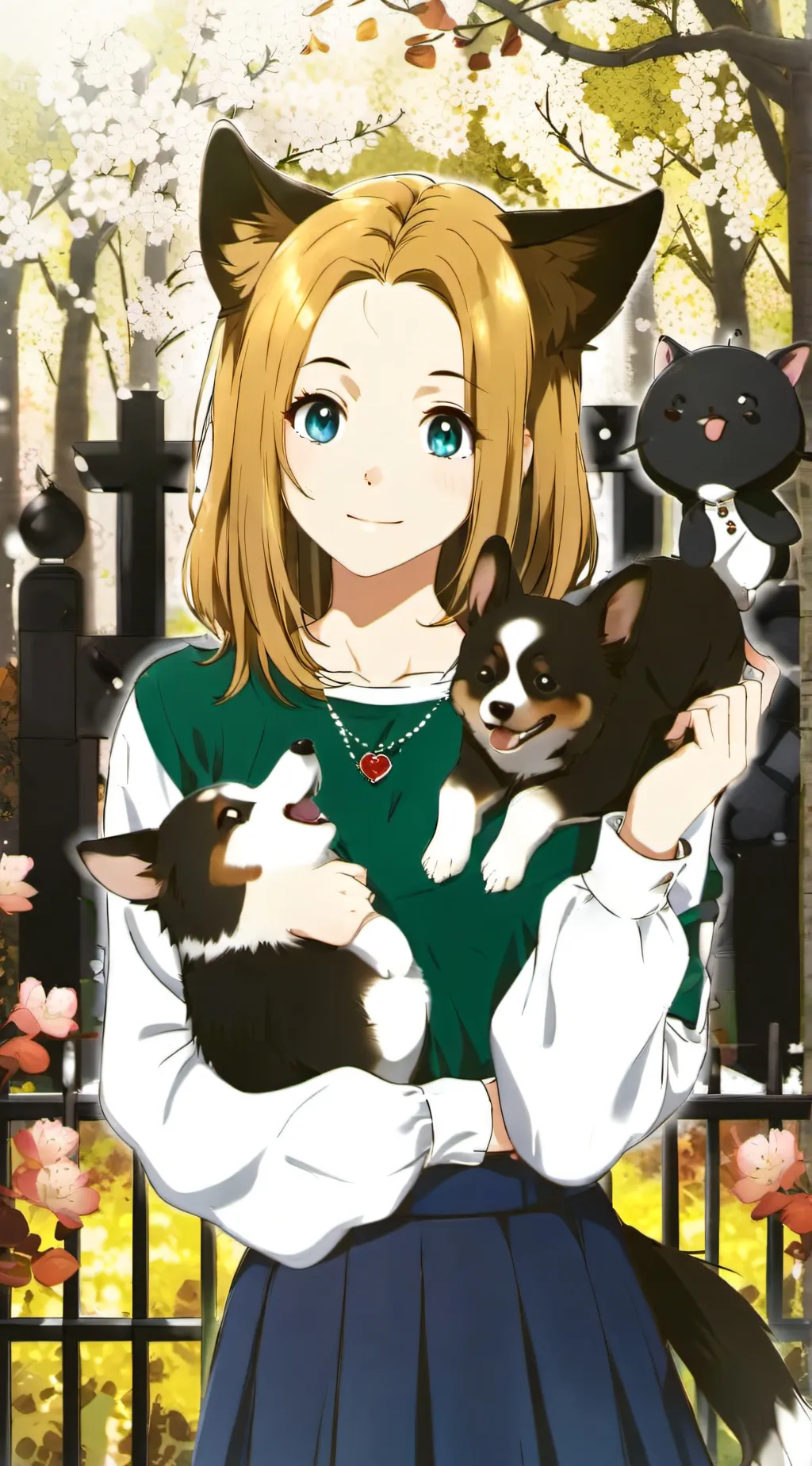 ai character: kat background