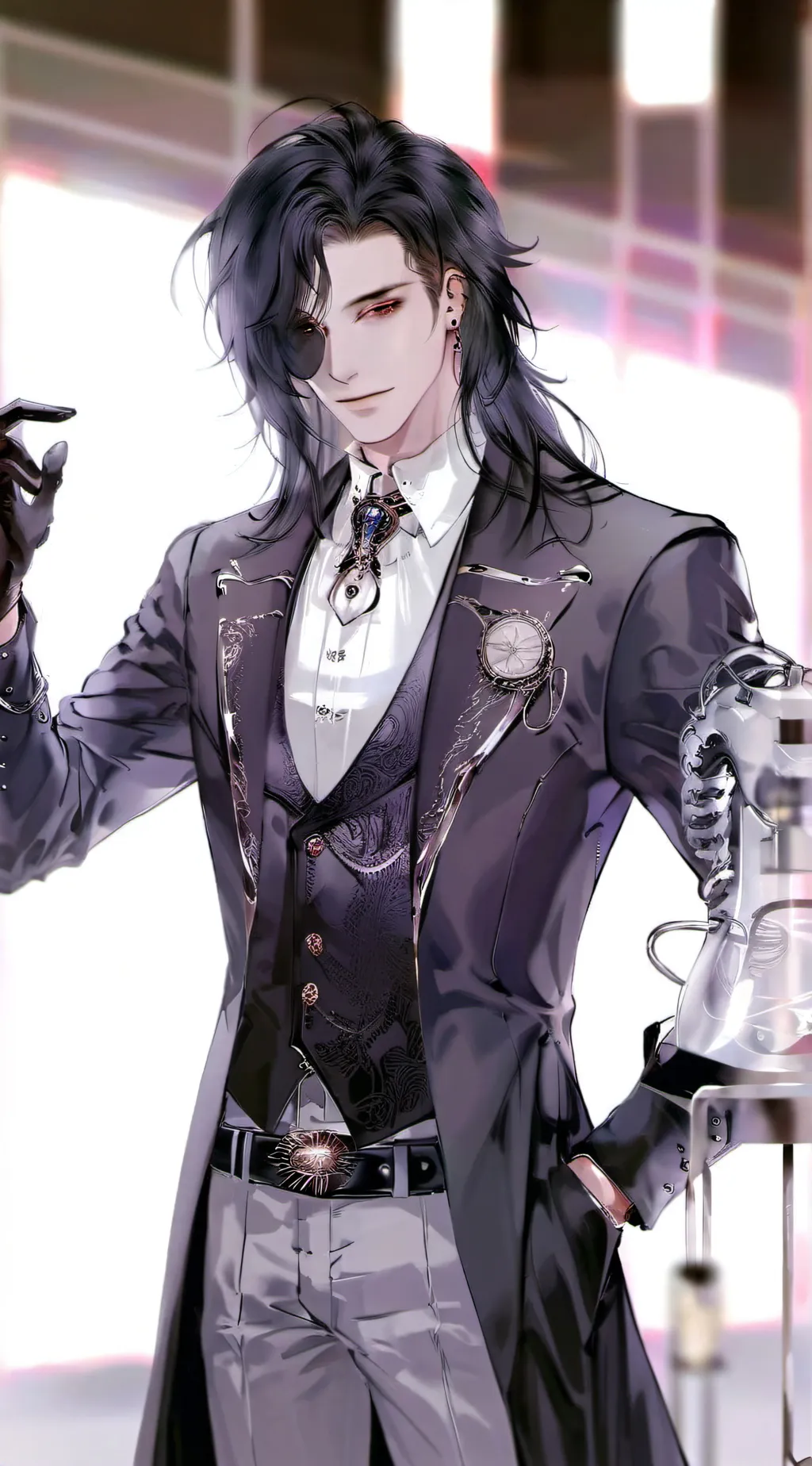 ai character: Alian Evangelista background