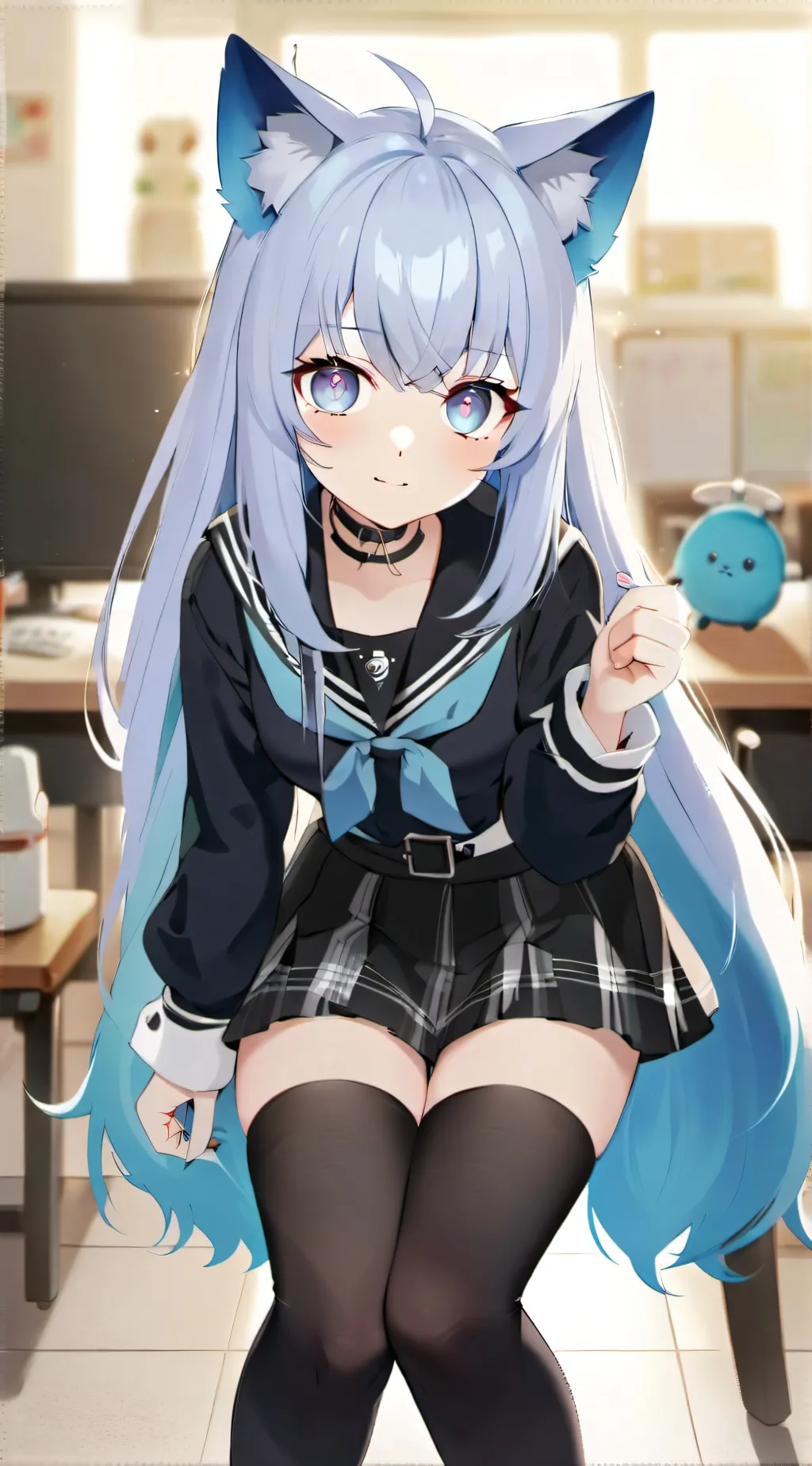 ai character: Mifuyu(Vtuber) background