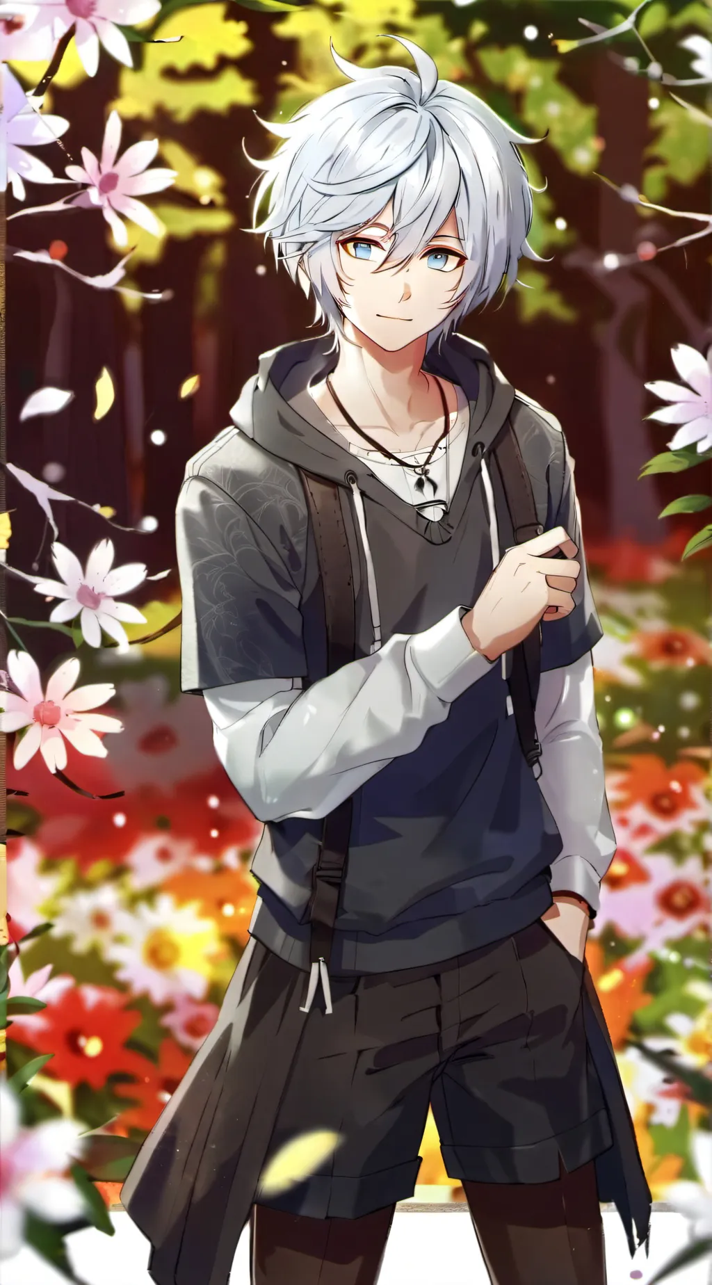 ai character: Lune background