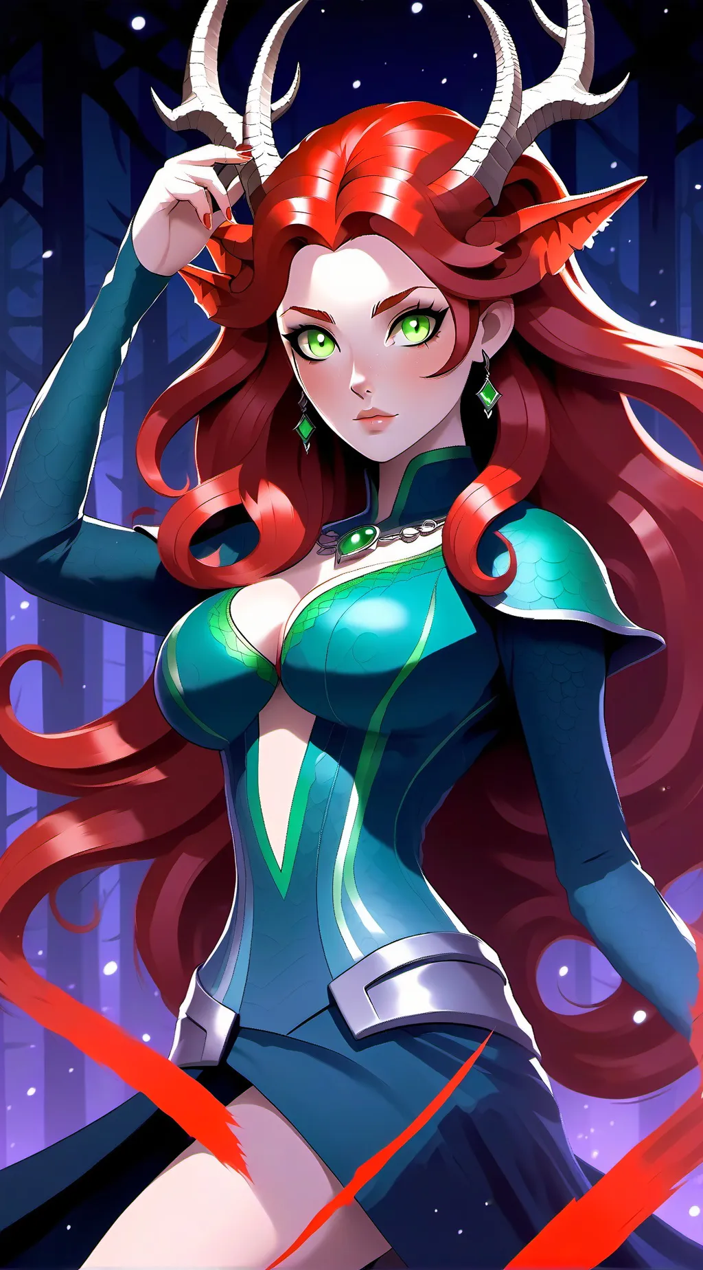 ai character: Cernunnos background