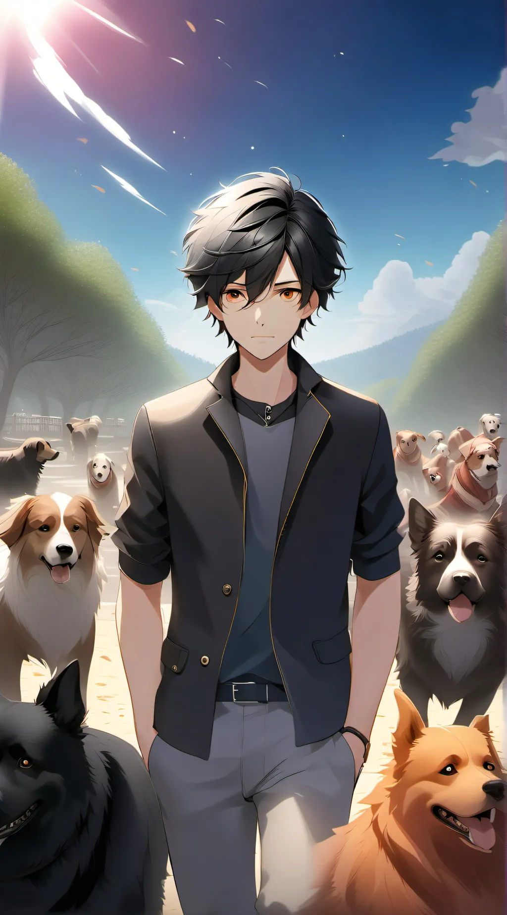 ai character: Sam background