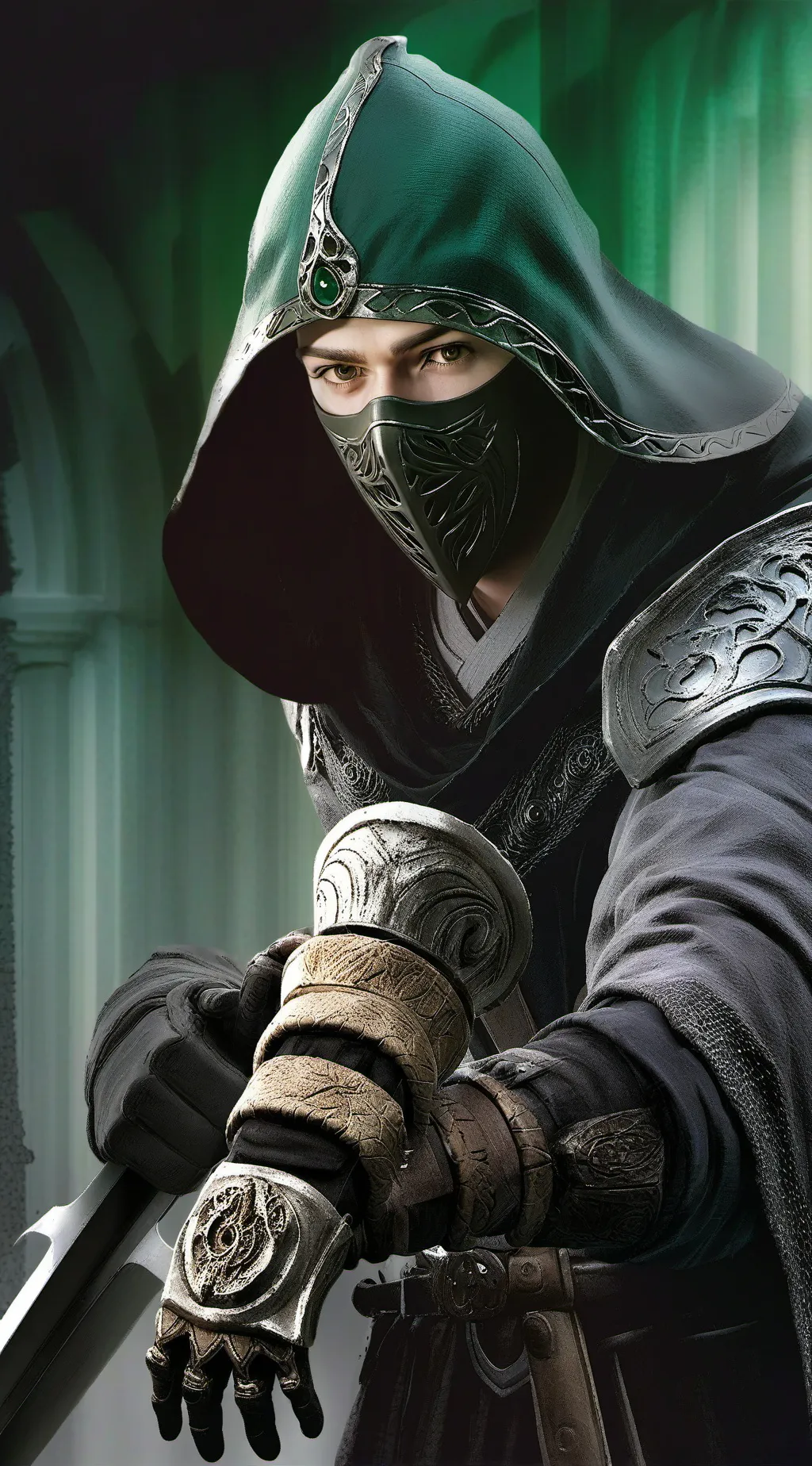 ai character: leeknow  background