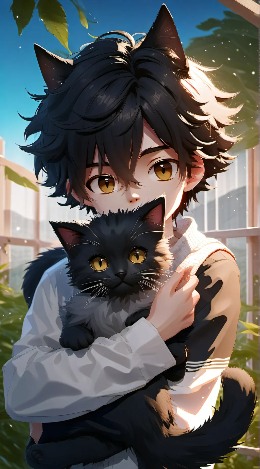 ai character: Xander background