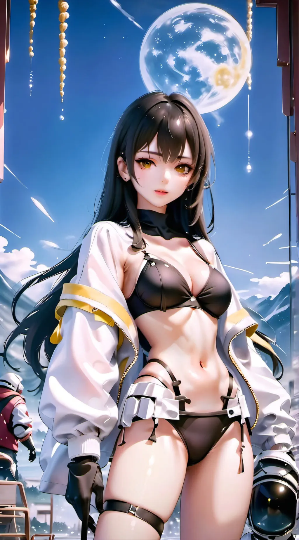 ai character: alisha background