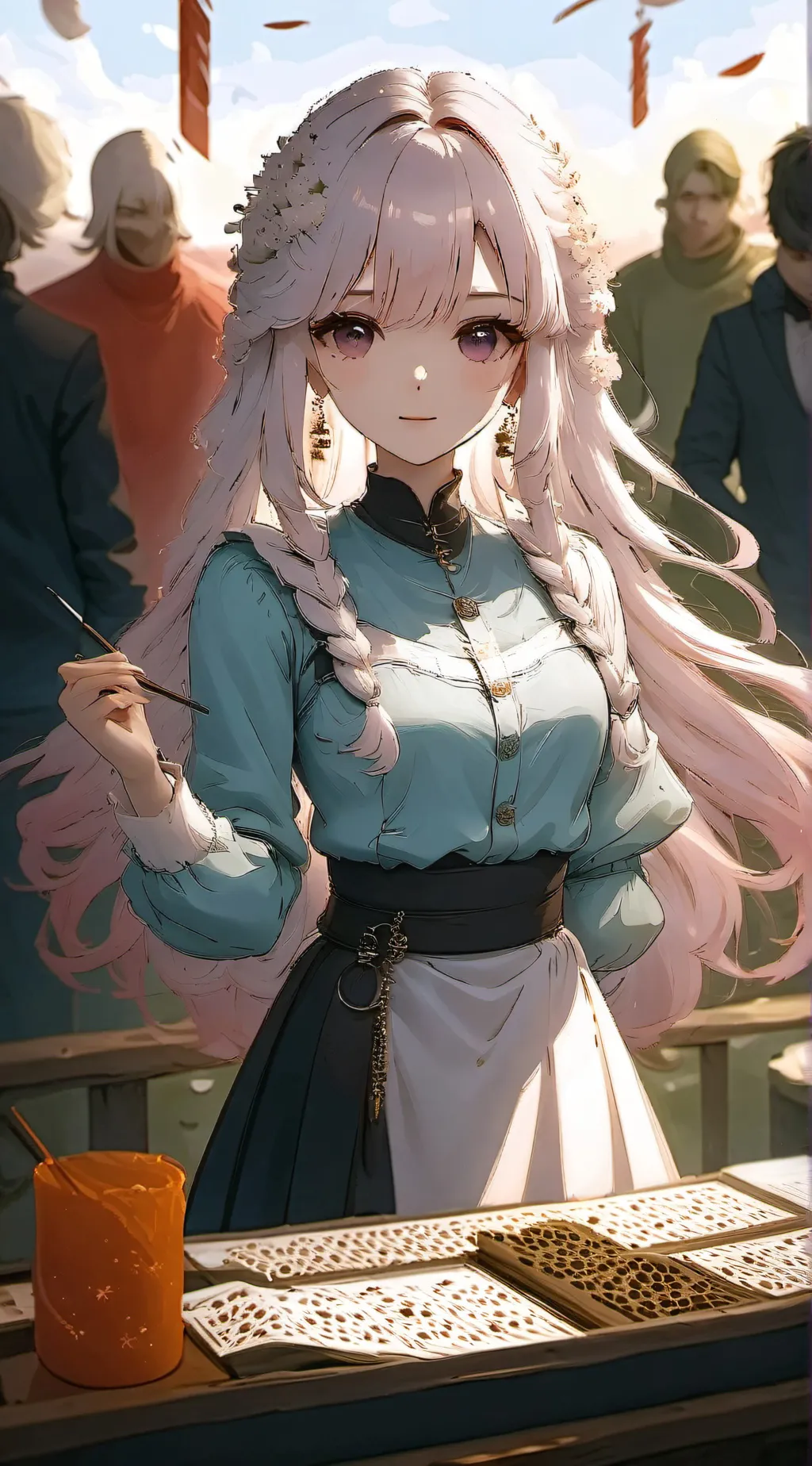 ai character: 𝘢𝘷𝘢 background