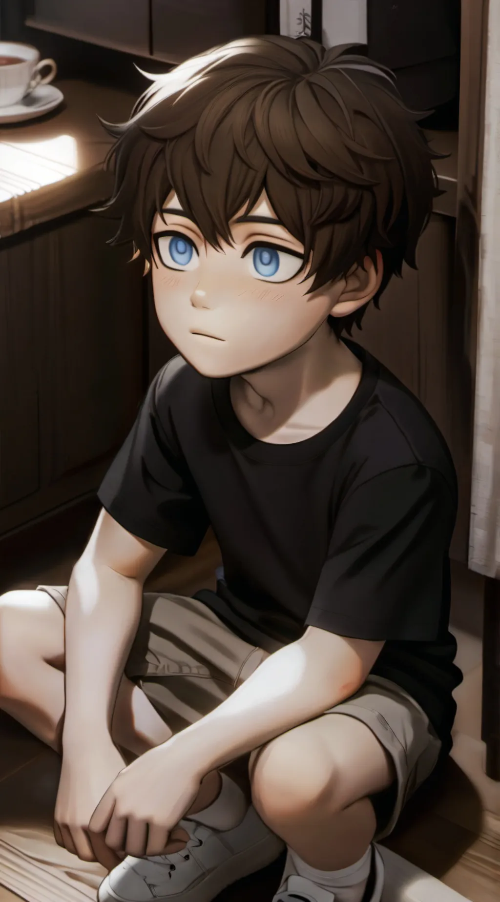ai character: Chris Afton background