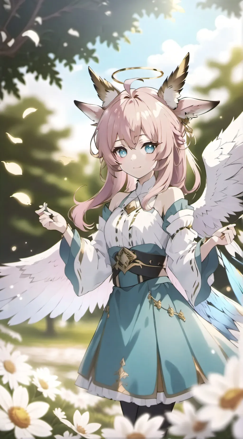 ai character: crafty has wings background