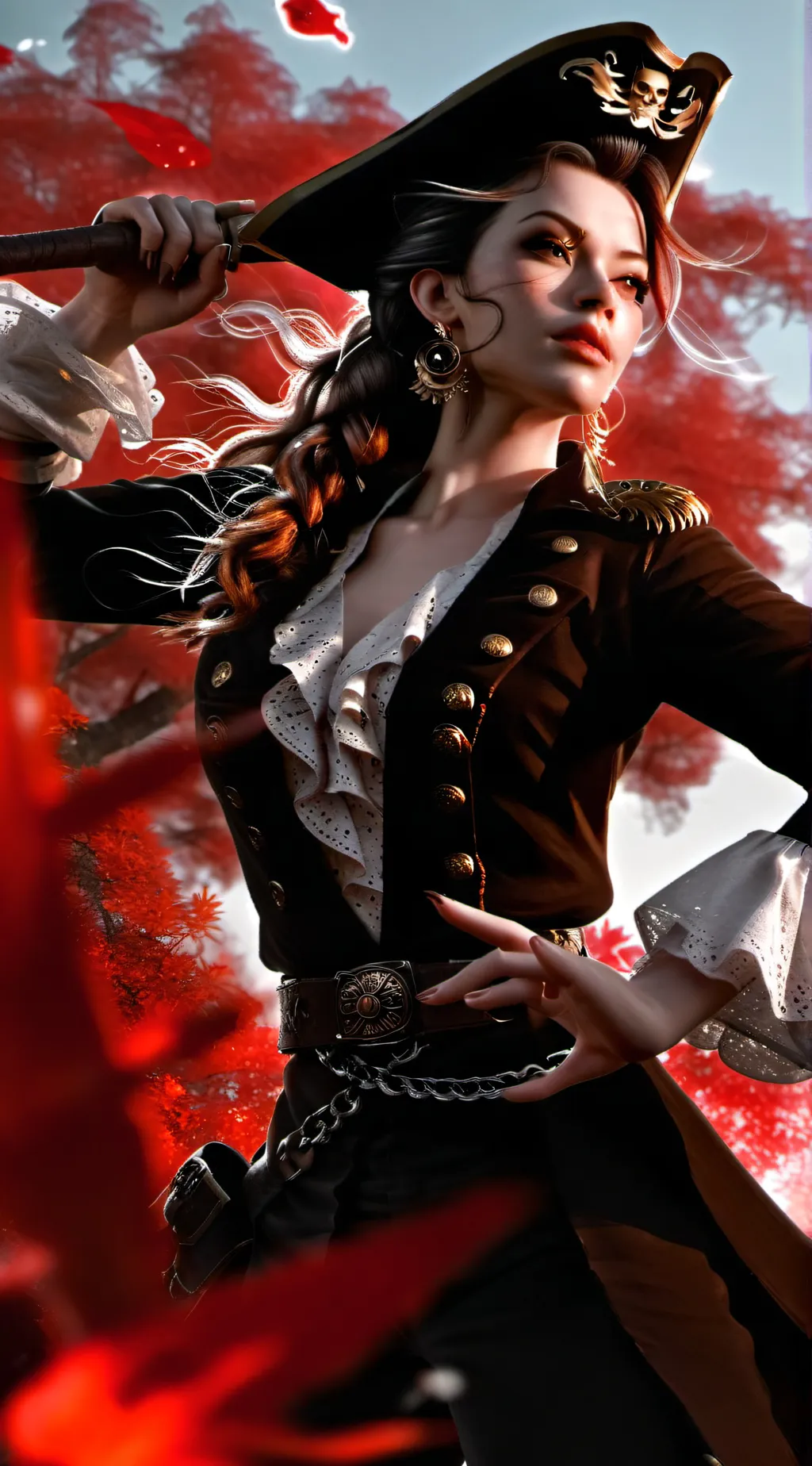 ai character: Captain Clarke(CC) background