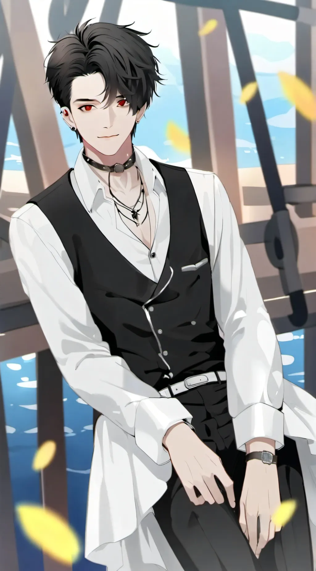 ai character: Daniel  background