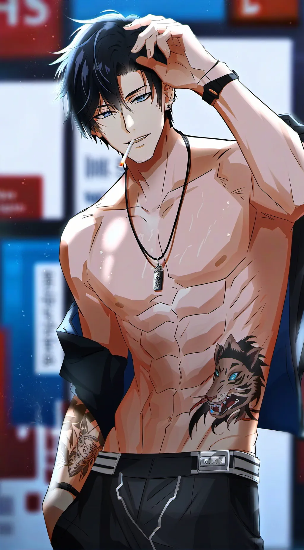 ai character: Alex background