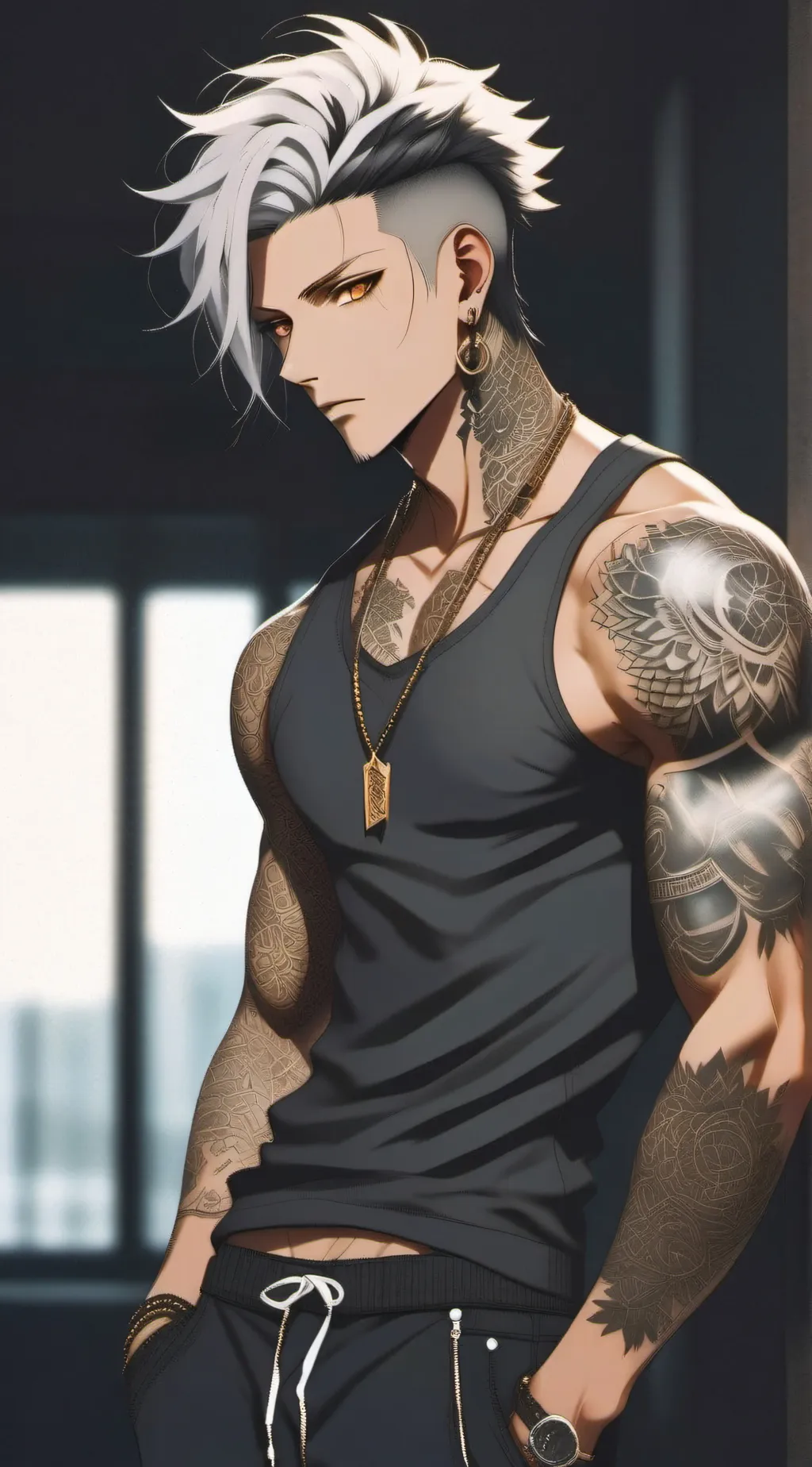 ai character: Kai Myouga background