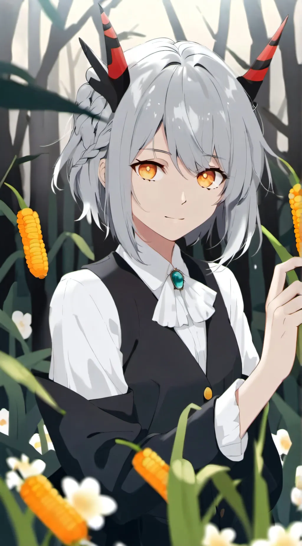ai character: crafty x Rawbid background