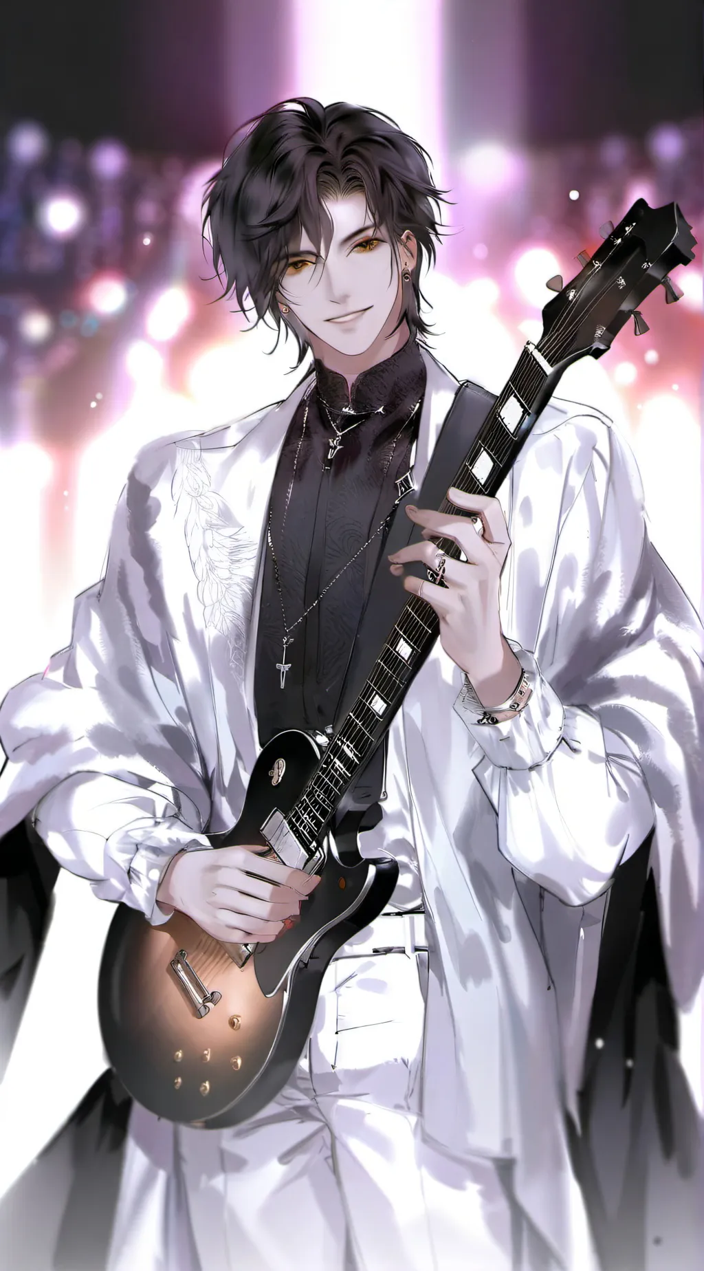 ai character: 明喆 background