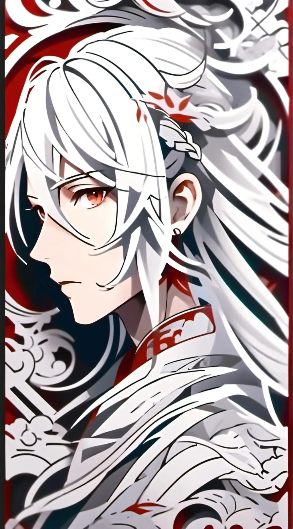 ai character: Luna background