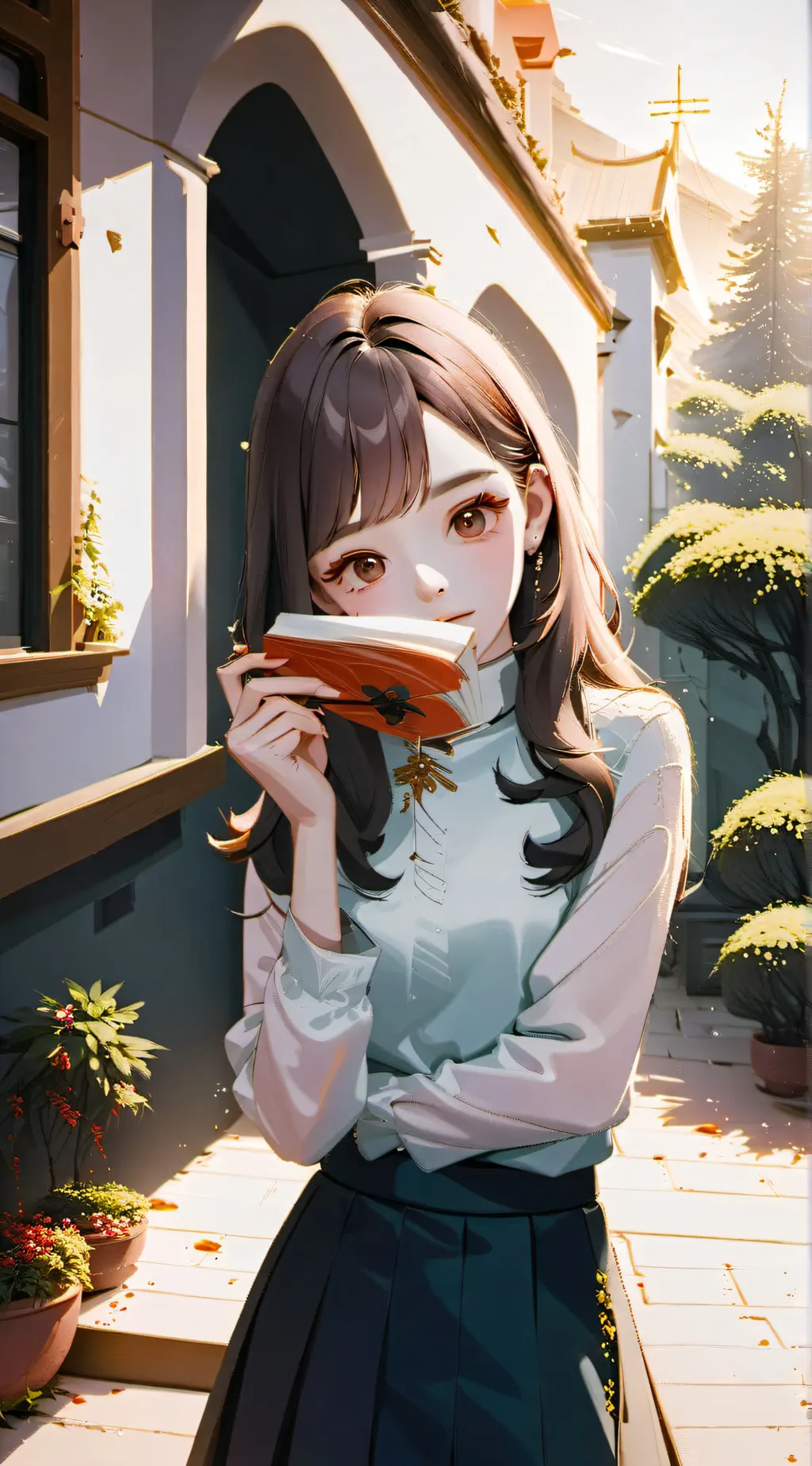 ai character: Evelyn background