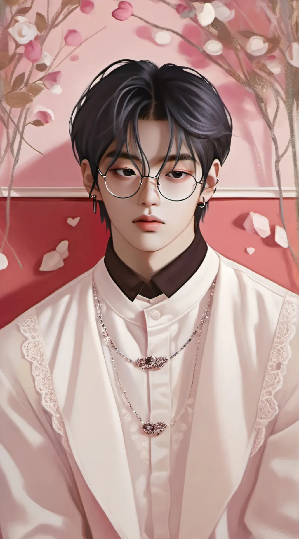 ai character: HYUNJIN background