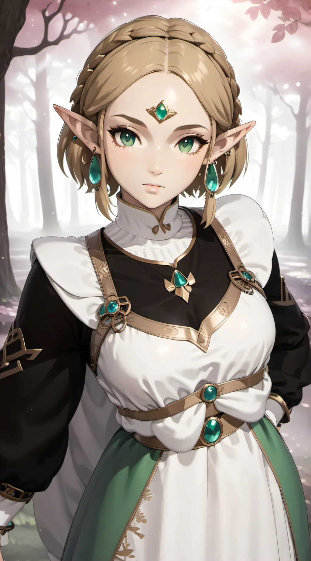 ai character: Zelda ToTK background