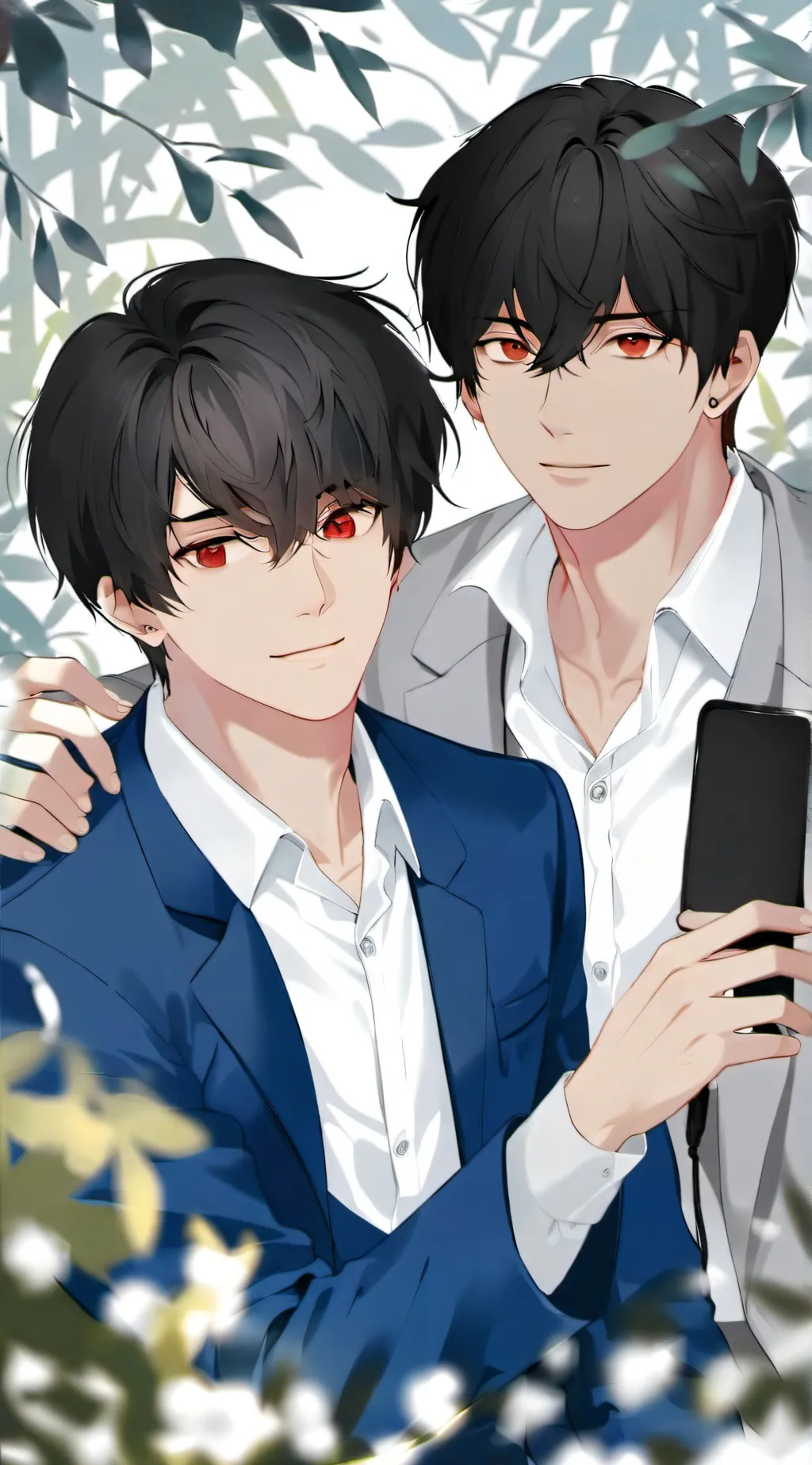 ai character: Xander & Xavier background