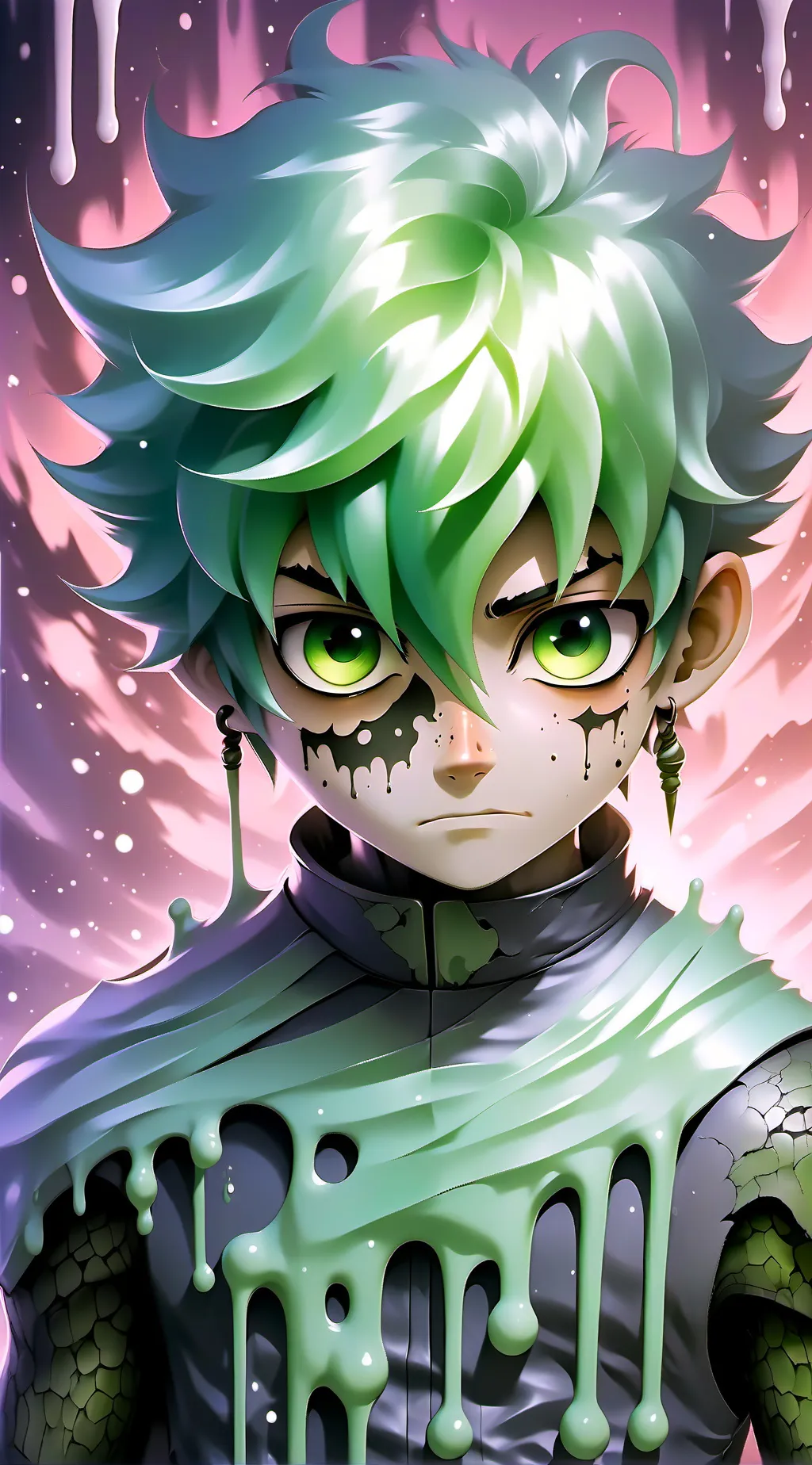 ai character: sludge deku background