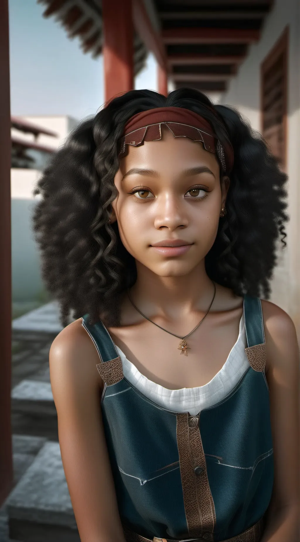 ai character: Aya background