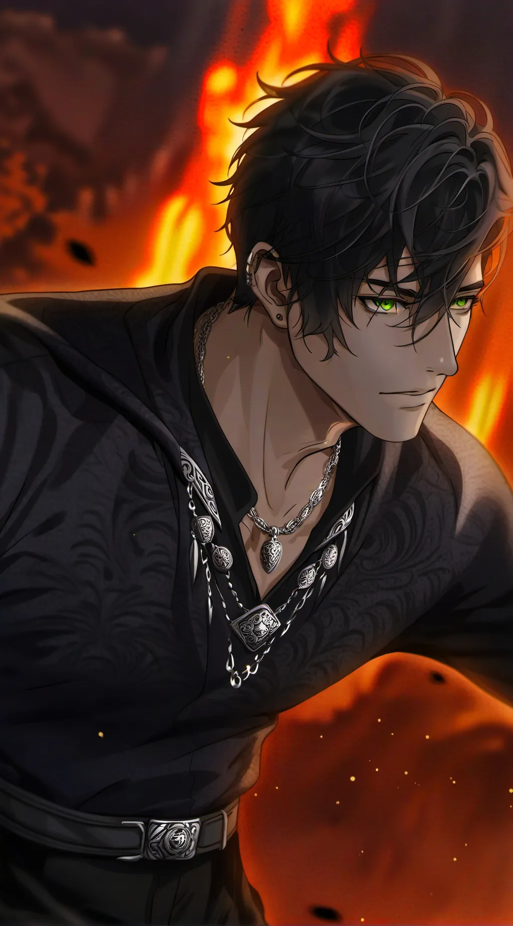 ai character: ⚅MIKE⚄ background