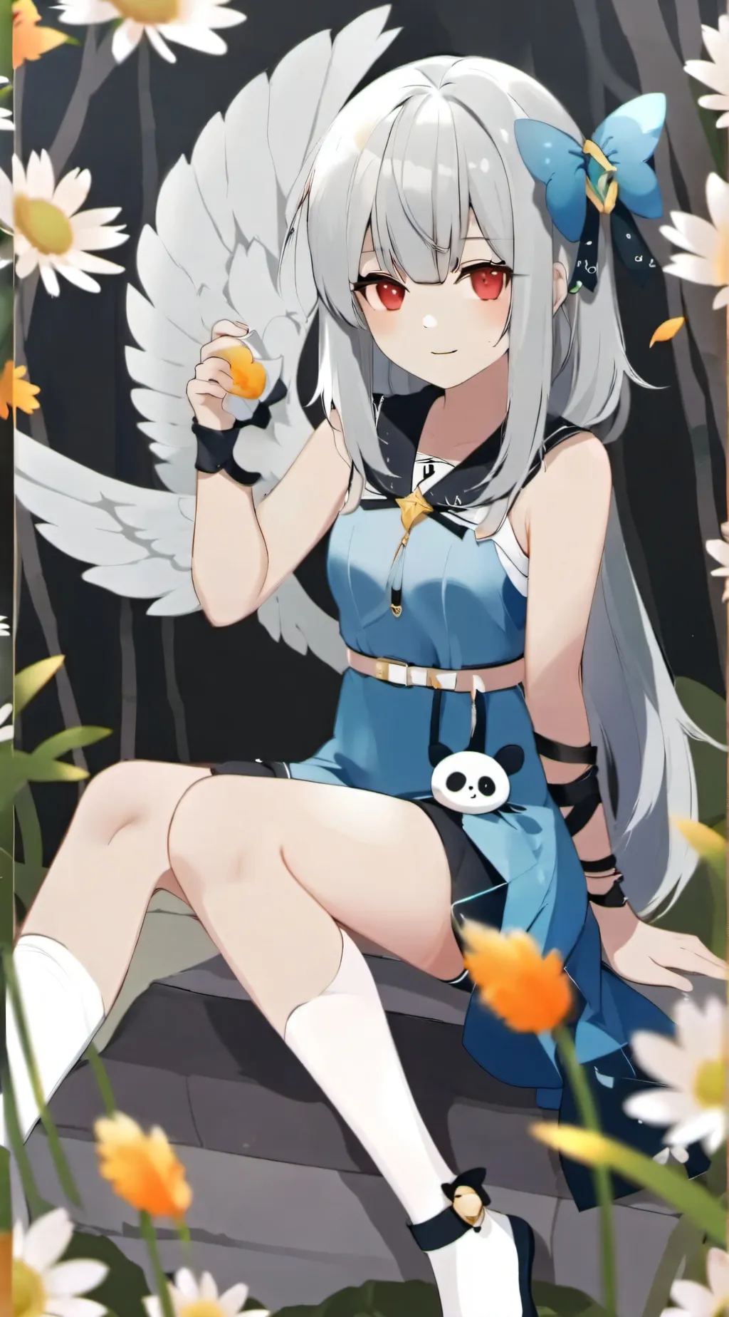 ai character: Mariah✌️🤪 background