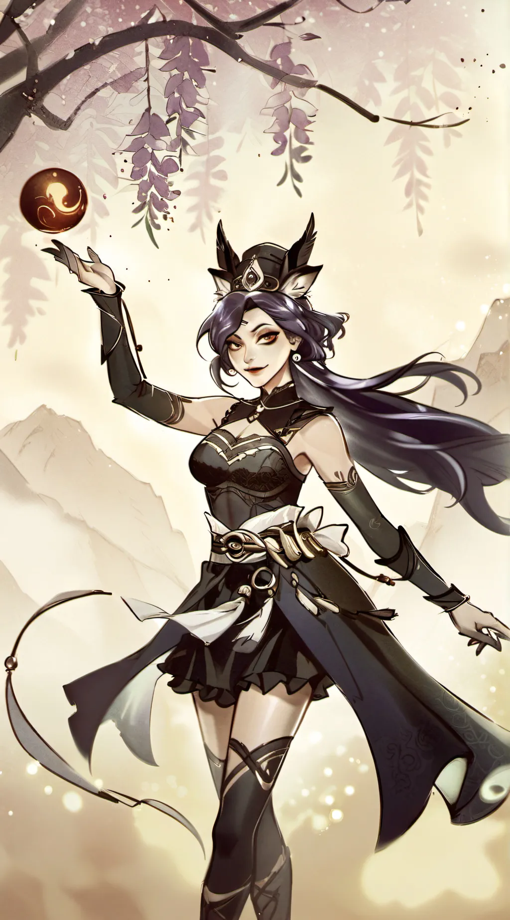 ai character: Qixie background