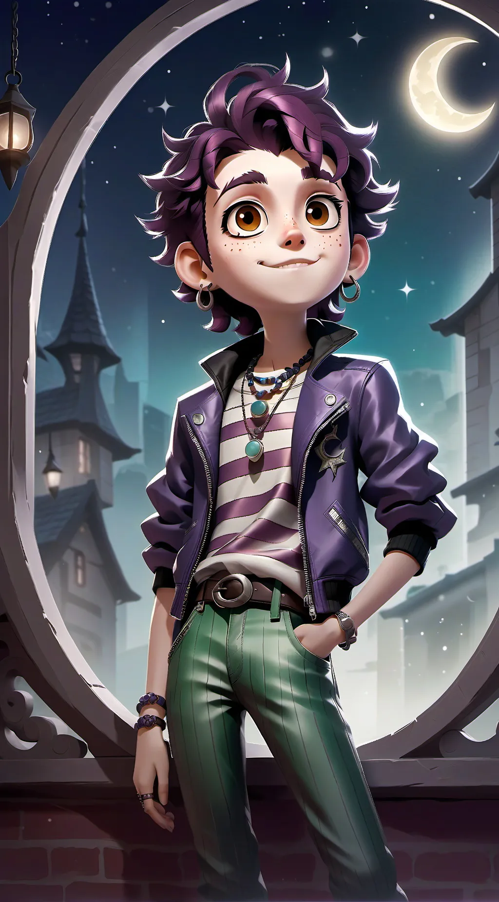 ai character: Luz(Timeskip)  background
