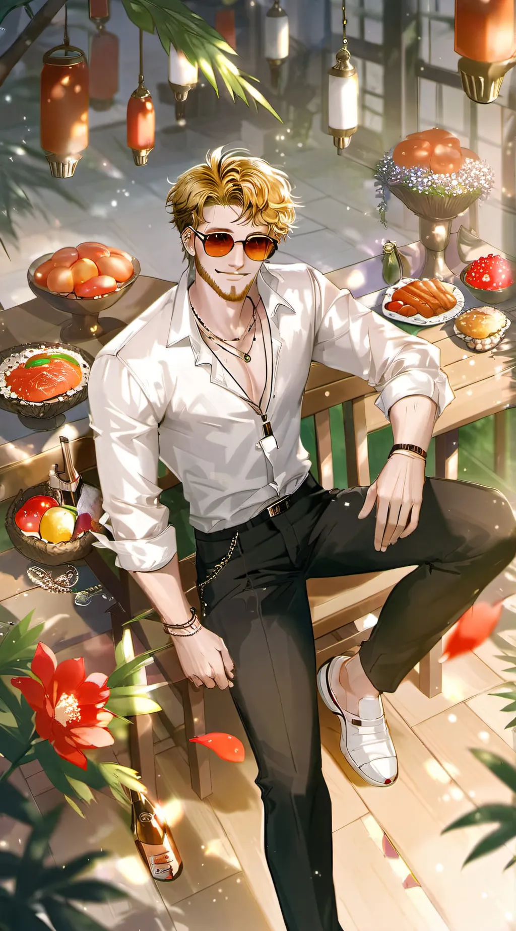ai character: yung gravy  background