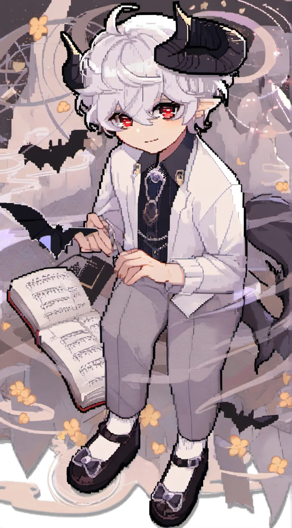 ai character: Liebe background