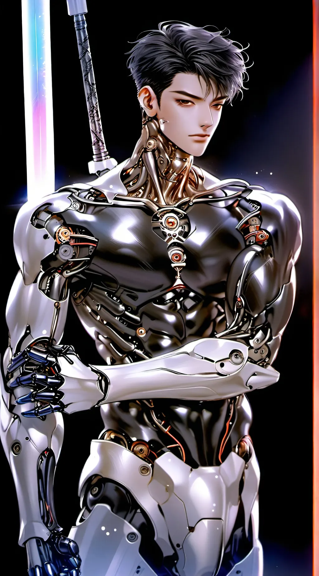 ai character: Titan K-9 background