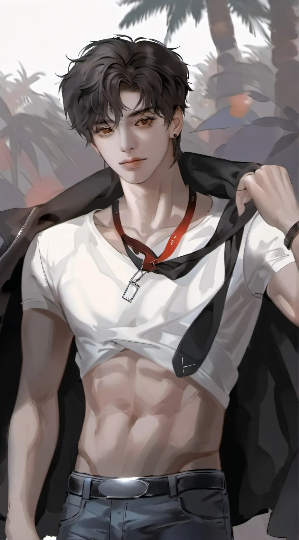 ai character: Max background
