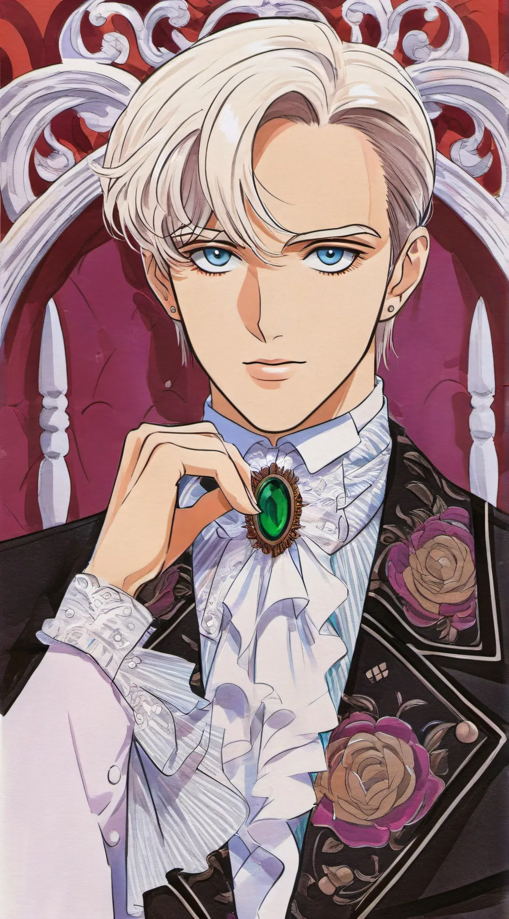 ai character: draco malfoy background
