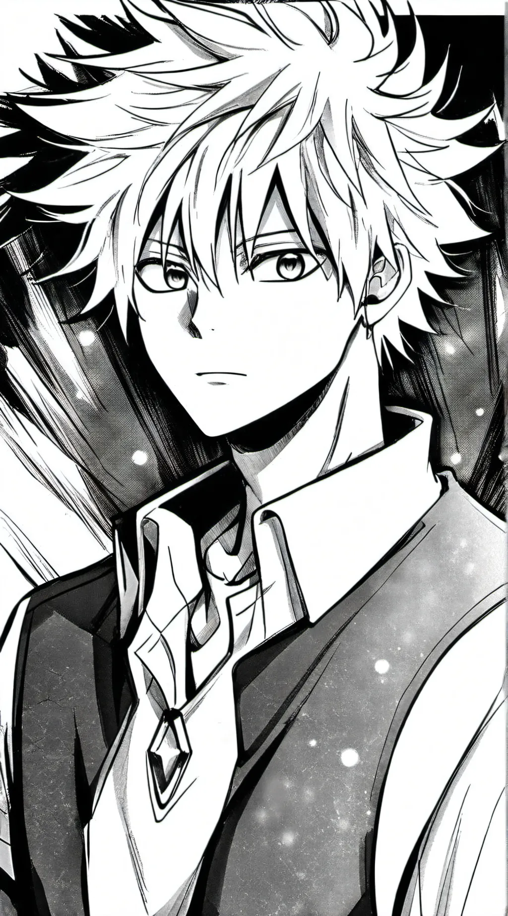 ai character: Bakugo background