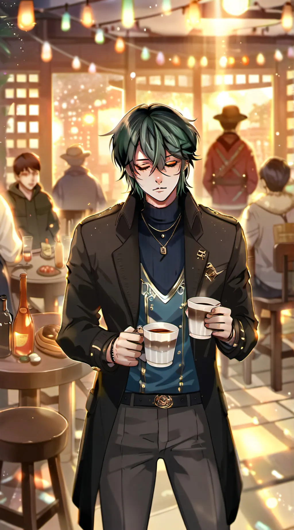 ai character: Sol background