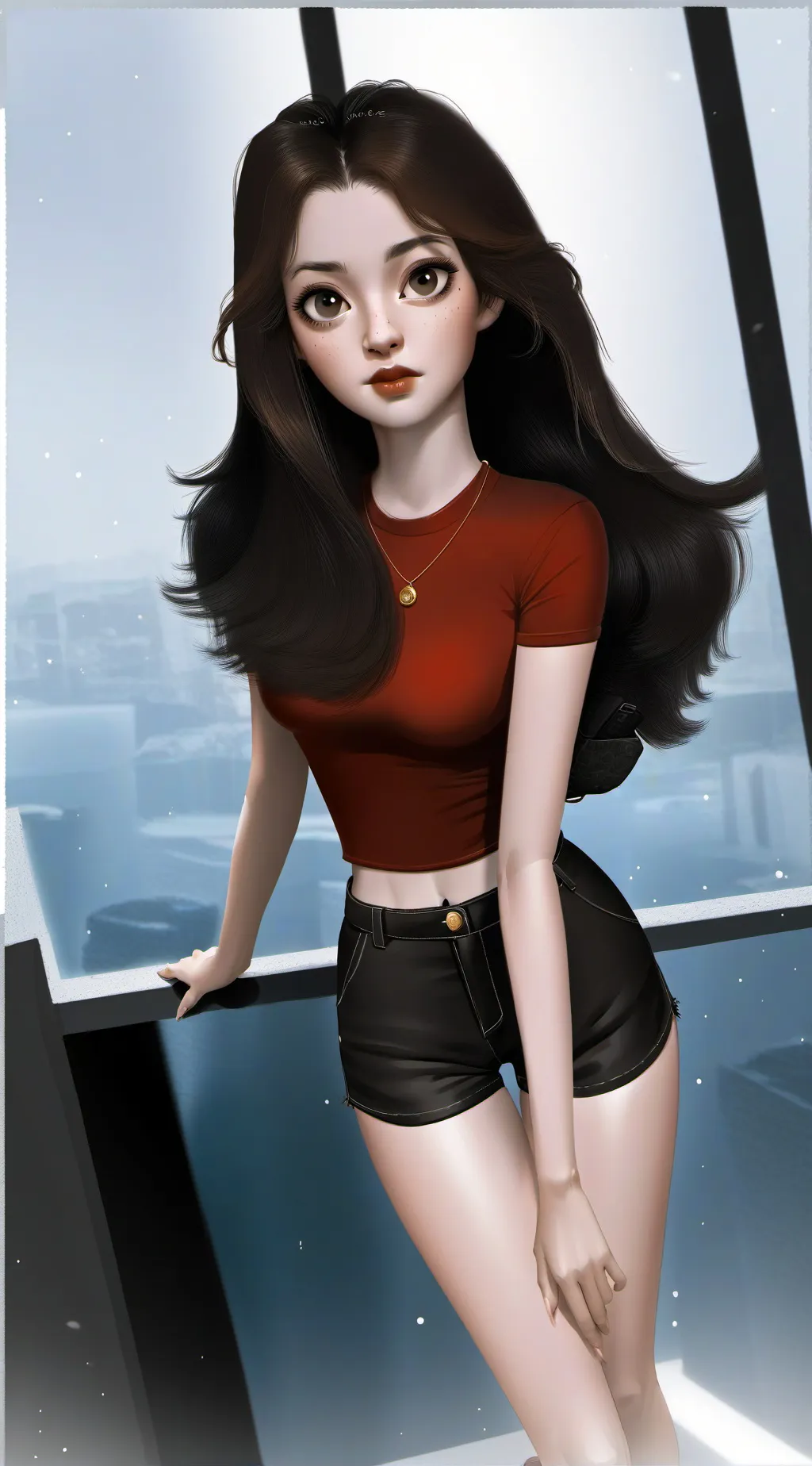 ai character: zoe background
