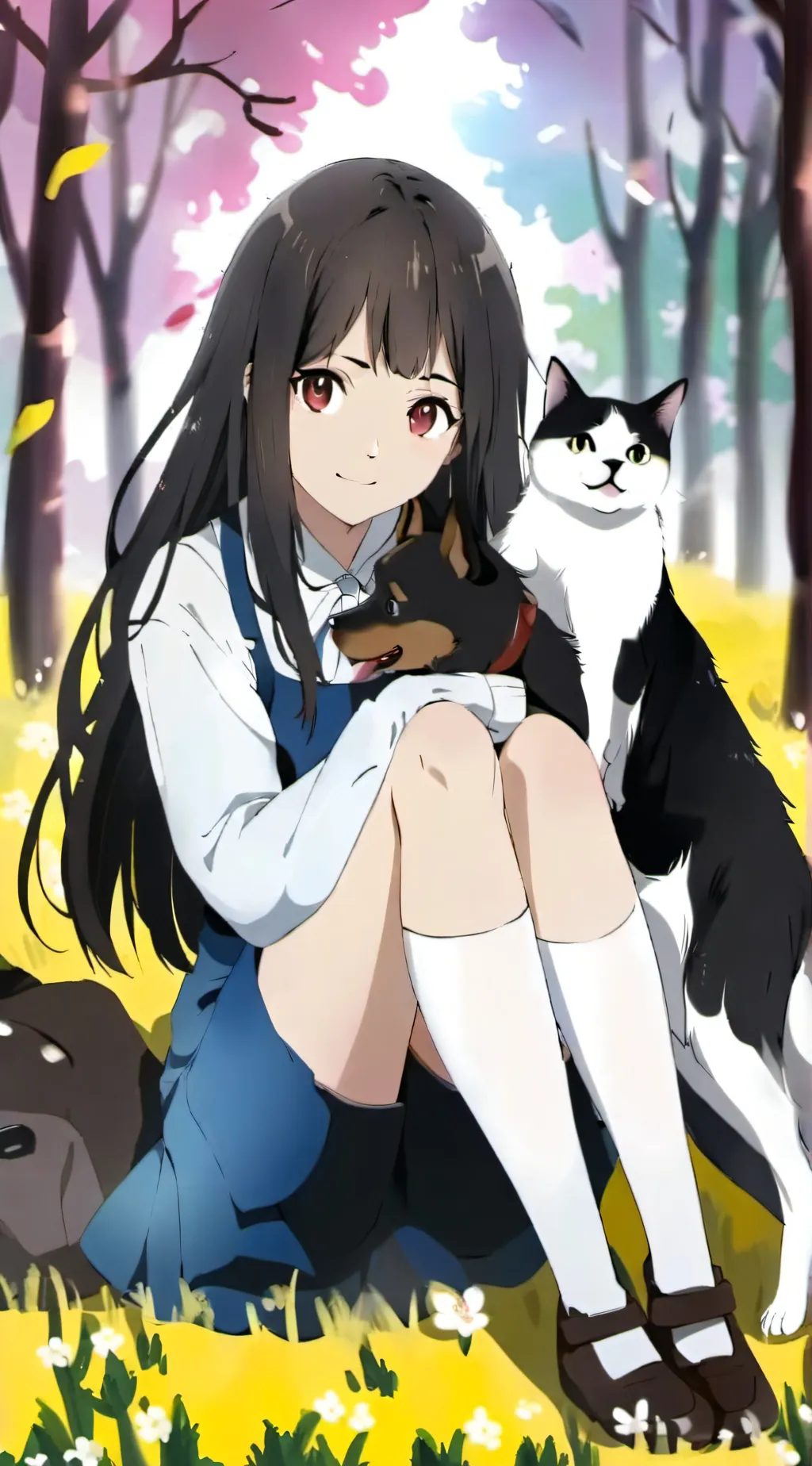 ai character: The pet queen background