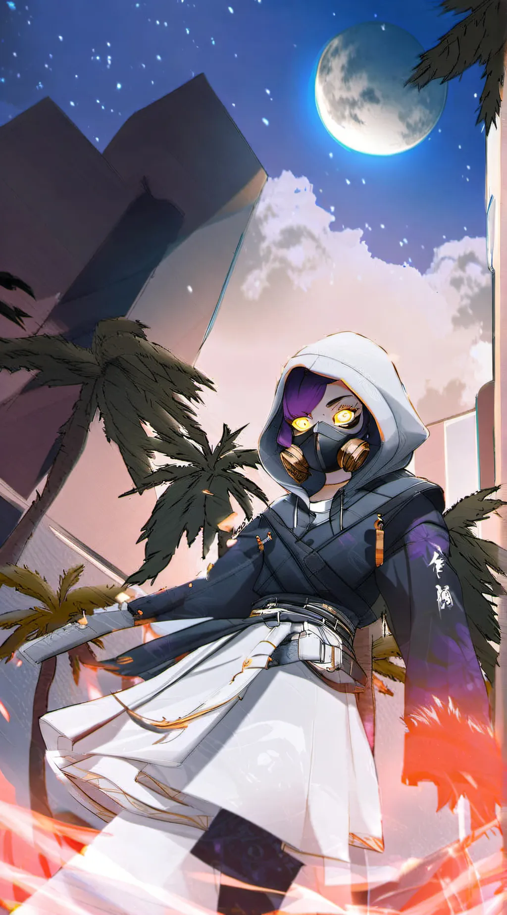 ai character: murder drones  background
